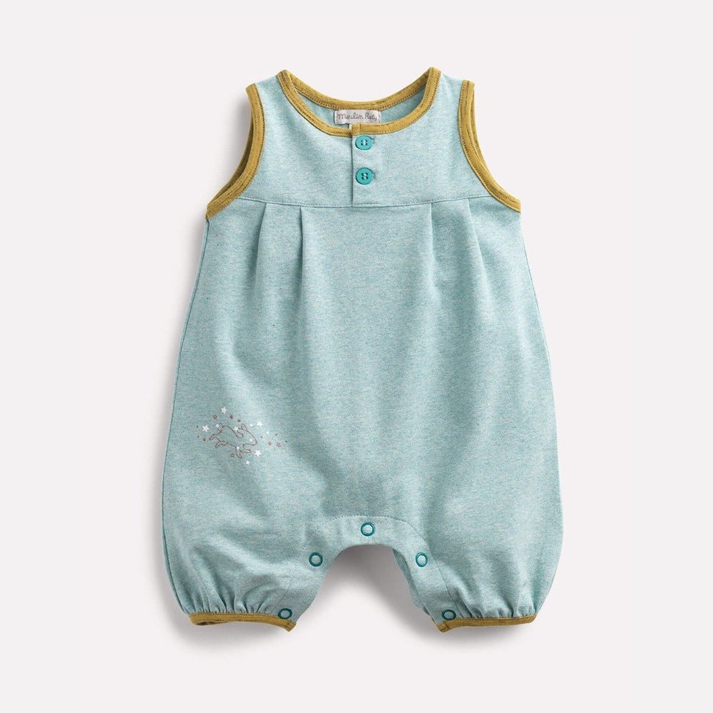 Blue All-In-One Jumpsuit By Moulin Roty